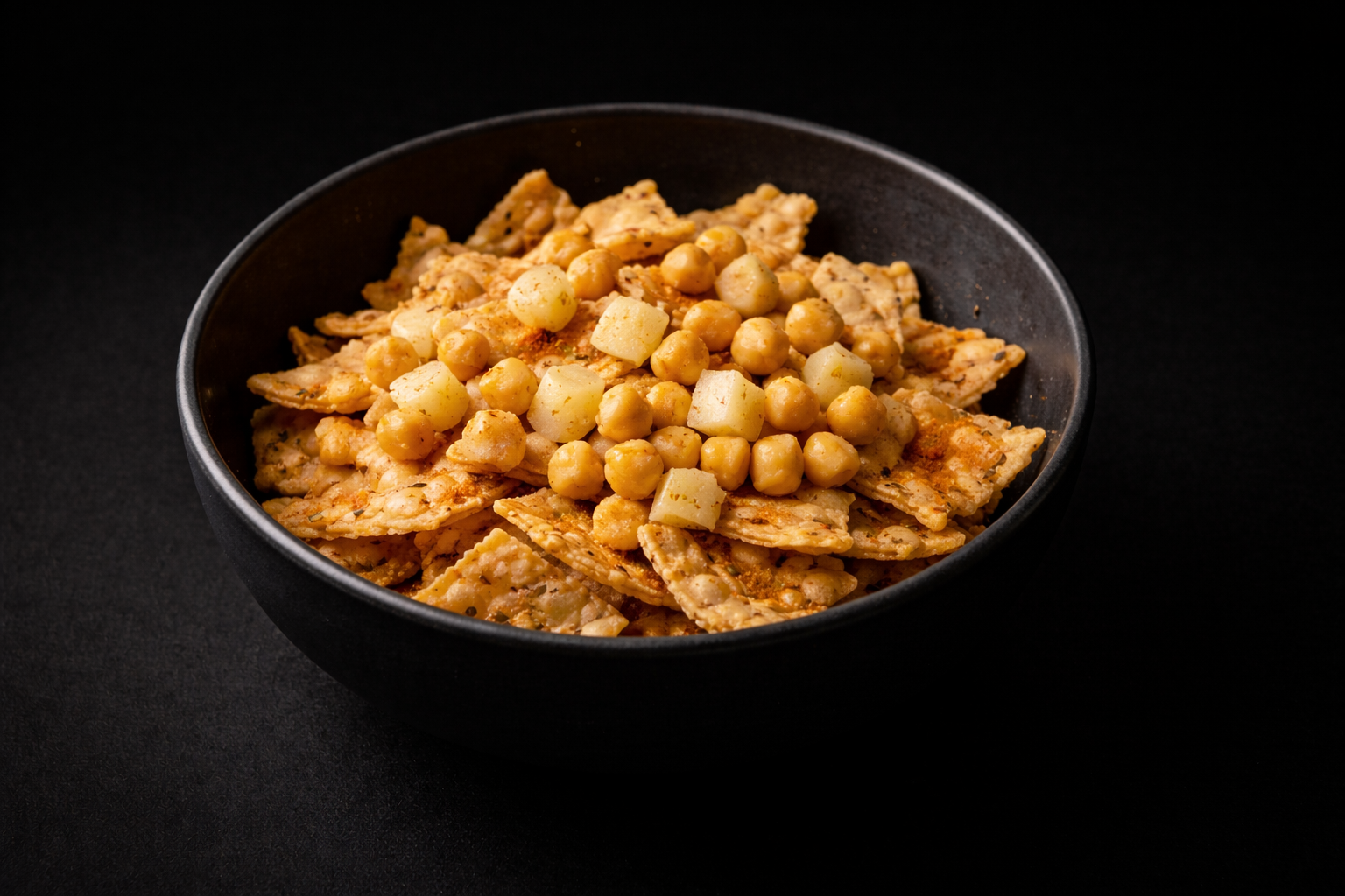 Step 2: Potato and chickpea